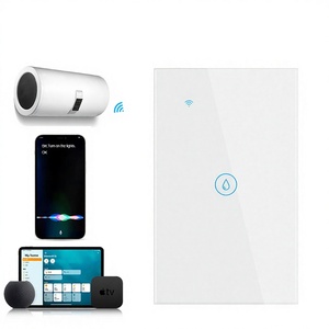 Interrupteurs intelligents pour chauffe-eau Apple <span class=keywords><strong>Homekit</strong></span> 40A, norme israélienne et américaine, WIFI, blanc, commande vocale Alexa Siri, UE - Product Image 1