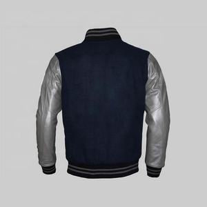 Chaqueta Varsity para Mujer, Manga Larga, 100% Lana, Acolchada, Cortavientos, Estilo Béisbol, con Botones, Chaqueta Bomber, Estilo Biker, Ropa de Calle - Product Image 6