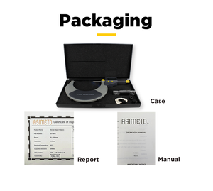 Digital Outside Asimeto <b>Micrometer</b> 0-1″ Range ±0.0002″ Acc Carbide Tips Auto Off for Toolrooms - Product Image 6