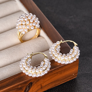 Orecchini a Cerchio con Cesto di Fiori per Donne, Stile Dolce, Accessori per Orecchie da Indossare Ogni Giorno - Product Image 3