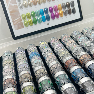 Custom Logo Mirror Chrome <b>Nail</b> Powder Set Wholesale Metallic Mirror Effect <b>Nail</b> Art Pigment <b>Kit</b> For Salon Use <b>Nail</b> supplies - Product Image 4