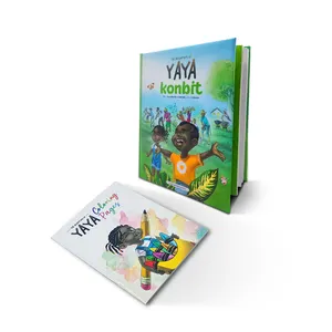 Fábrica profesional de libros para niños servicio de impresión personalizado niños aprender cómics
