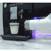 Brazo Robótico Colaborativo de 1 kg, Robot de 6 Ejes, Robot Colaborativo para Cafetería