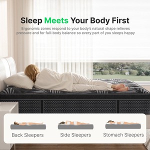 5 sao khách sạn giường vua nữ hoàng Kích thước mùa xuân Gối đầu túi mùa xuân mềm Bộ nhớ bọt nệm - Product Image 4