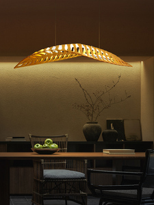 Lustres suspendus en perles de <span class=keywords><strong>bois</strong></span> <span class=keywords><strong>flotté</strong></span> Luminaires suspendus Lampe en <span class=keywords><strong>bois</strong></span> de plafond Luminaires en <span class=keywords><strong>bois</strong></span> Éclairage goutte Lustre moderne - Product Image 5