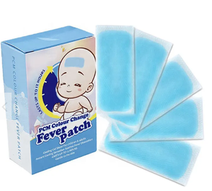 KB OEM CE Certified Class I Baby <b>Cooling</b> Patches with Hydrogel Mint Ice Sheet for Fever & Pain Relief 12x5cm - Product Image 1