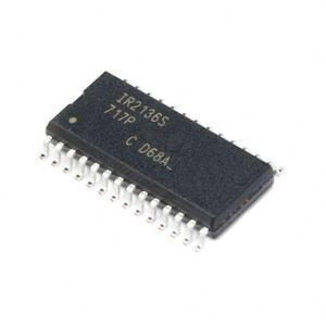 IR2136STRPBF ไอซีไดรเวอร์เกต PMIC สำหรับการจัดการพลังงาน, IR2136, 200mA, 600V, SOIC 28, ชิปไอซีแท้ - Product Image 1
