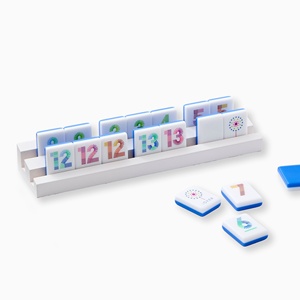 <span class=keywords><strong>Juego</strong></span> <span class=keywords><strong>de</strong></span> <span class=keywords><strong>mesa</strong></span> <span class=keywords><strong>de</strong></span> viaje portátil 106 <span class=keywords><strong>Rummy</strong></span> Tiles azul y blanco acrílico Rummikub color Rummycube <span class=keywords><strong>juego</strong></span> clásico <span class=keywords><strong>Rummy</strong></span> Game - Product Image 1