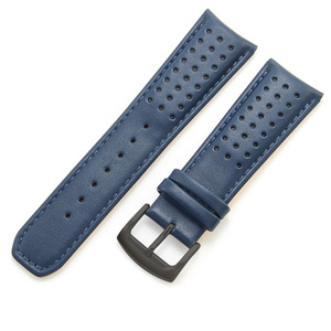 Montre en <span class=keywords><strong>cuir</strong></span> Air Eagle AT8020/JY8078 pour Blue Angel One, Two et Three Generations, avec bouche incurvée 22/23mm - Product Image 1