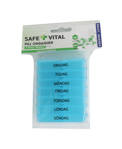 ขายส่ง7วันยาออแกไนเซอร์กล่องยาAM PMกระเป๋าที่ถอดออกได้กล่องยาพลาสติก - Product Image 6