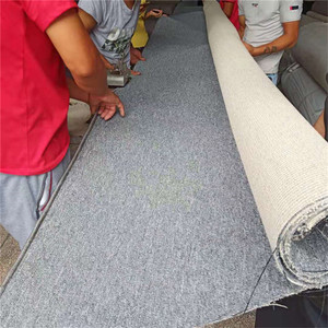 Thảm Trải Sàn Trong Cuộn Cuộn Vải Nỉ PP Thảm Trải Sàn Màu Xám Nền CuộN Cọc - Product Image 5