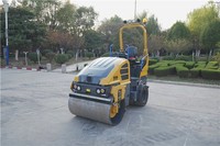 Compacteur d'asphalte miniature 3 tonnes XD120SVT 24,6 kW Compacteur à double tambour Rouleau vibratoire pour route