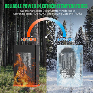 Moultrie Edge Serisi 2'li Paket Fabrikadan Doğrudan Şarj Edilebilir 6000mAh Lityum-İyon Pil, Edge/EDGE PRO/EDGE 2/EDGE 2 PRO Kameralar için - Product Image 3