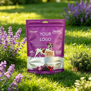 Heat Sealable BOPP Clear Plastic Packaging Large Stand up Pouch Customized Print Low MOQ Dog Pet Food <b>Bag</b> - Product Image 6