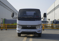 Mini-voiture électrique à batterie pure, camion benne à benne basculante de 1,5t pour déchets avec système de levage par crochet