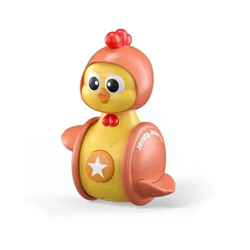赤ちゃんのおもちゃ慣性スライディングバランスガラガラインフレータブル面白いチキンタンブラーおもちゃ
