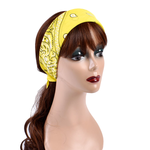 Nuova <span class=keywords><strong>Bandana</strong></span> Personalizzata Piccola Quadrata da <span class=keywords><strong>Donna</strong></span> in <span class=keywords><strong>Cotone</strong></span> 100% con Motivo a Fiore di Anacardio, Stile Hip Hop, Foulard, Fascia per Capelli, Ingrosso - Product Image 6