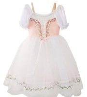 Tutu de ballet romantique professionnel de haute qualité pour adultes et enfants, robe longue de ballet romantique Giselle pour filles