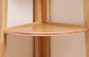 Tùy Chỉnh Xách Tay Đồ Nội Thất Phòng Khách Thiết Kế 5 Lớp Góc Lưu Trữ Giá Kệ Sách Bằng Gỗ Kệ Giá Và Tủ Sách - Product Image 6