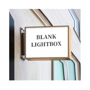 Đôi Hai Mặt Chân Không Hình Thành 3D Dập Nổi LED Ánh Sáng Hộp Dấu Hiệu Vòng Hình Dạng Trống Ánh Sáng Ngoài Trời Hộp Dấu Hiệu - Product Image 3