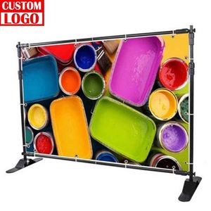 Soporte Telescópico Retráctil Portátil de Alta Resistencia Personalizado para Publicidad en Interiores - Product Image 1