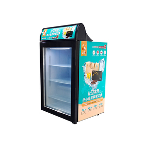 Congelador Vertical <span class=keywords><strong>MINI</strong></span> Meisda SD98B de 98L con Puerta de Vidrio y Compresor de Sobremesa Comercial con Caja de Luz - Product Image 1