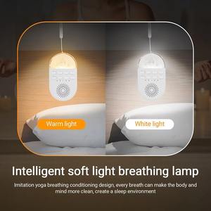 Máquina Portátil de Ruido Blanco para Dormir, Ayuda para el Sueño del Bebé, Máquina de Ruido para Niños, Luz Nocturna, 24 Sonidos Naturales, para Dormir Bebés - Product Image 4