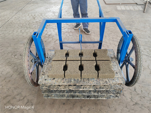 QTJ4-25 tự động khối xây dựng sản xuất máy làm gạch để Ghana bê tông Máy làm gạch - Product Image 5