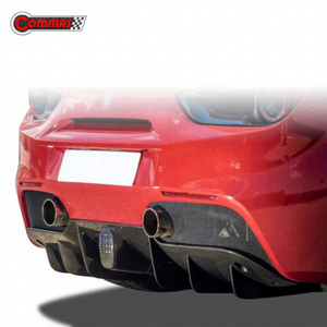 Rear <b>Diffuser</b> Lip Dry Carbon Fiber OEM Style <b>Car</b> Auto Parts Rear Lip For Ferrari 488 - Product Image 1