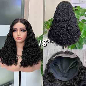 SDD Water <b>Wave</b> 5*5 Wig Super Double Drawn Vietnam 100% Human Hair Luxury Wig - Product Image 4
