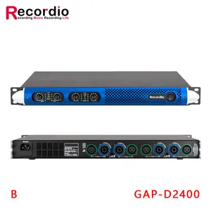 GAP-D2400 Professionelle 600W * 4 power amp 1U klasse d sound digitalen power verstärker