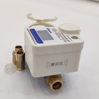 Compteur d'eau intelligent prépayé numérique Modèle DN32 IoT (Internet des objets) en fonte et plastique IP68 Personnalisable Matériau en laiton OEM ISO CE