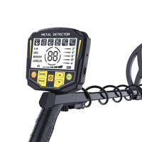 Détecteur de métaux portable souterrain TECLUNG GT931H IP68 avec bobine DD de 10 pouces pour la détection d'or, de pièces de monnaie, de reliques et sur la plage, 5 modes, écran LCD rétroéclairé, USB, OEM EXW