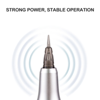 Kit de machine PMU TG003Align, stylo de microblading électrique, aiguille à cartouche universelle 2.0mm-3.3mm, moteur à coupelle creuse réglable