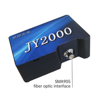 Spectromètre à fibre optique portable 2048 CCD 16 bits 200-1100 nm Résolution 0,3 nm pour la mesure de la transmittance, de la réflectance et des tests de couleur LED