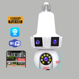 E27 ổ cắm Wifi Bulb <span class=keywords><strong>Camera</strong></span> 3 màn hình <span class=keywords><strong>CCTV</strong></span> giám sát an ninh 1080 HD Wifi Bulb <span class=keywords><strong>Camera</strong></span> IR Night Vision mạng <span class=keywords><strong>IP</strong></span> <span class=keywords><strong>Camera</strong></span> - Product Image 2