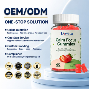 Made in USA OEM Phosphatidylserine Gummies Pectin Based Brain Health Supplement Manufacturer Private Label USA <b>Gummy</b> Factory - Product Image 1