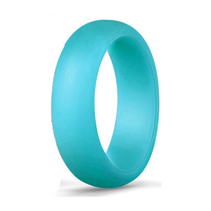 नई 5.7MM Stackable रबर बैंड लचीला सिलिकॉन उंगली की अंगूठी महिलाओं के लिए आदमी शादी सुरक्षित रंगारंग शादी सिलिकॉन अंगूठी - Product Image 5