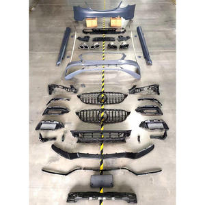 Kit carrosserie de haute qualité C63 pour <span class=keywords><strong>Mercedes</strong></span> <span class=keywords><strong>Benz</strong></span> W205 modifié en style C63 <span class=keywords><strong>AMG</strong></span> 2019 avec pare-chocs et calandre - Product Image 3