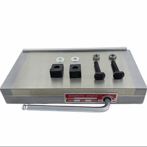 Mesa Magnética Rectangular para Amoladora Plana de 150 * 300 mm, Plato de Succión para Amoladora, Plato Magnético Permanente con Patrón Denso - Product Image 1