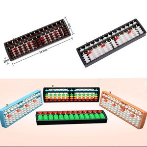 13 СТЕРЖНЕЙ пластиковый соробан рассчитать китайские счеты с кнопкой сброса - Product Image 1