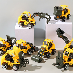 Boxed <b>Sliding</b> Engineering Vehicle Toy Simulation Excavator Dump Truck Model Pull Back Educational <b>For</b> <b>2</b> To 4 <b>Years</b> Unisex - Product Image 3