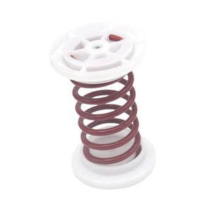 Ressort hélicoïdal industriel pour sol de gymnastique, en acier inoxydable, 5,3 mm, 115 mm de long, rouge, en stock, ressort PB, capacité de charge de 90 lb - Product Image 2