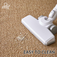 Tapis à gratter horizontal en sisal naturel pour chat, tapis avec bandes adhésives pour protéger le canapé et les tapis