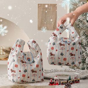 Bolsa de Regalo Personalizada para Frutas de Nochebuena 2026, Bolsa de Dulces con Diseño de Frutas para Decoración de Fiestas - Product Image 1