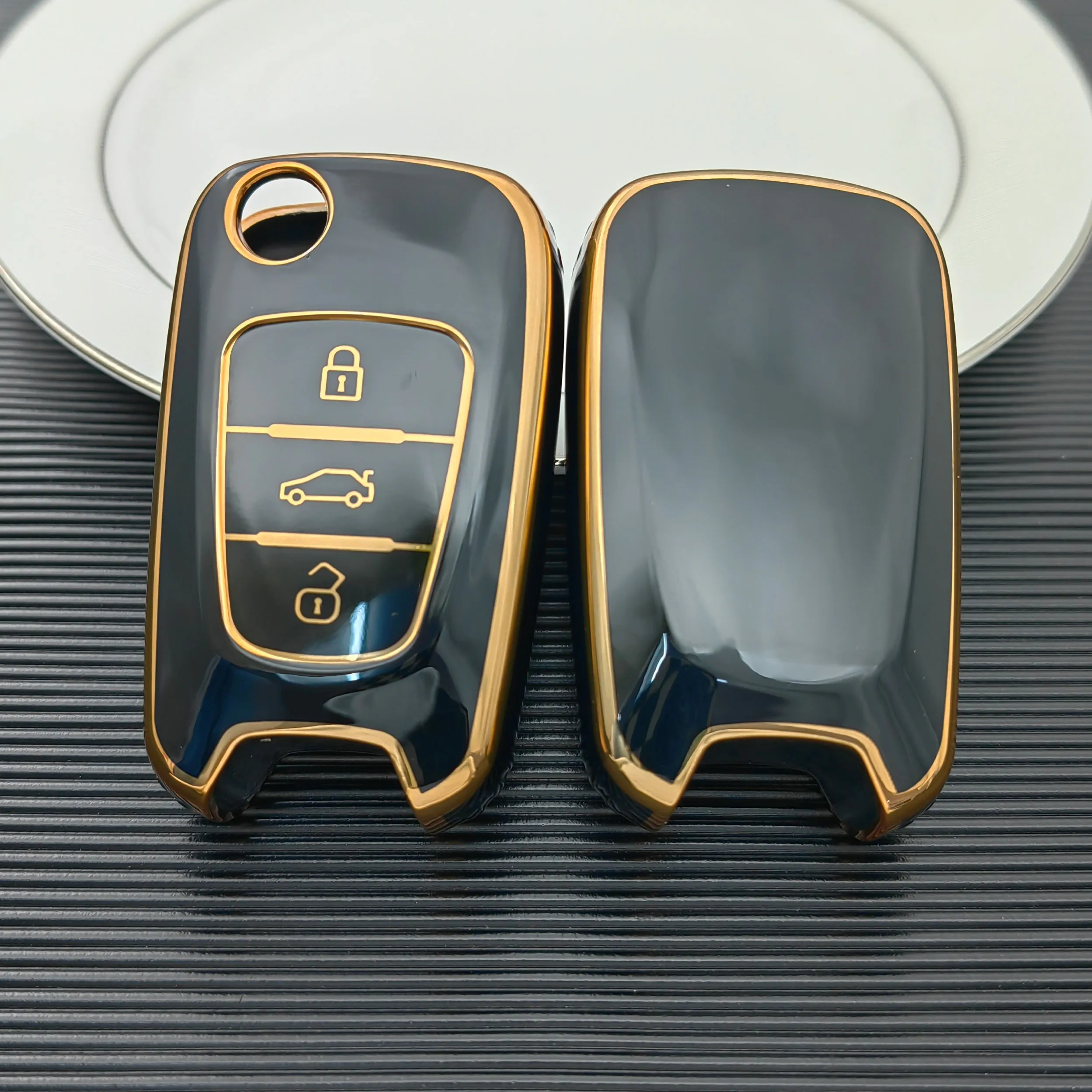 Automotive accessories soft type TPU car remote key shell case for KIA