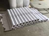Papel para Plotter CAD de 1270 mm de Ancho, Papel Reciclable para Dibujo Técnico en Ingeniería y Automoción, 80 g/m², Blanco