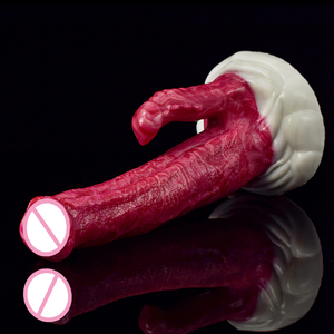 NNSX <span class=keywords><strong>haute</strong></span> qualité réaliste Double têtes sexuel réel pénis Silicone gode adulte Sexy jouets aspiration gode pour les femmes - Product Image 5
