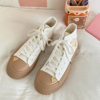 2024 Valentine gros caoutchouc orteil rouge amour haut personnalisé Skate marche ronde vulcaniser toile Sneaker chaussures femmes pour unisexe