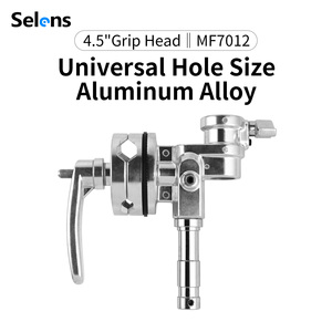 Selens MF7012 <span class=keywords><strong>estudio</strong></span> de fotografía 4,5 ''Haloran soporte adaptador cabeza de agarre Universal para brazos mágicos y marcos de tablero de bandera - Product Image 2